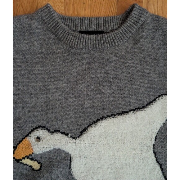Aelfric Eden Murder Killer Duck Knit Sweater Mens Adult Size Medium / Large - Picture 4 of 9